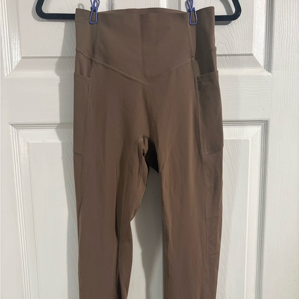 HALARA Taupe Full-Length Leggings